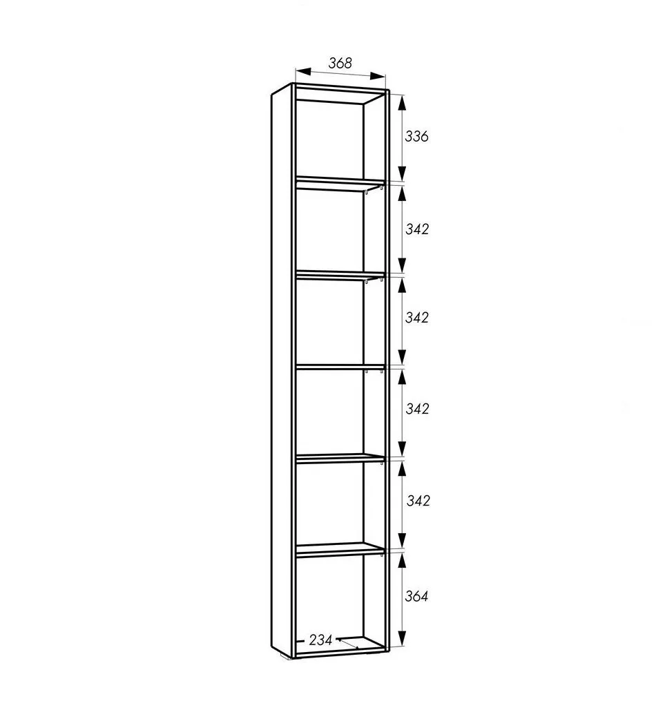 Стеллаж "Арден" 200.09 400 — изображение 4
